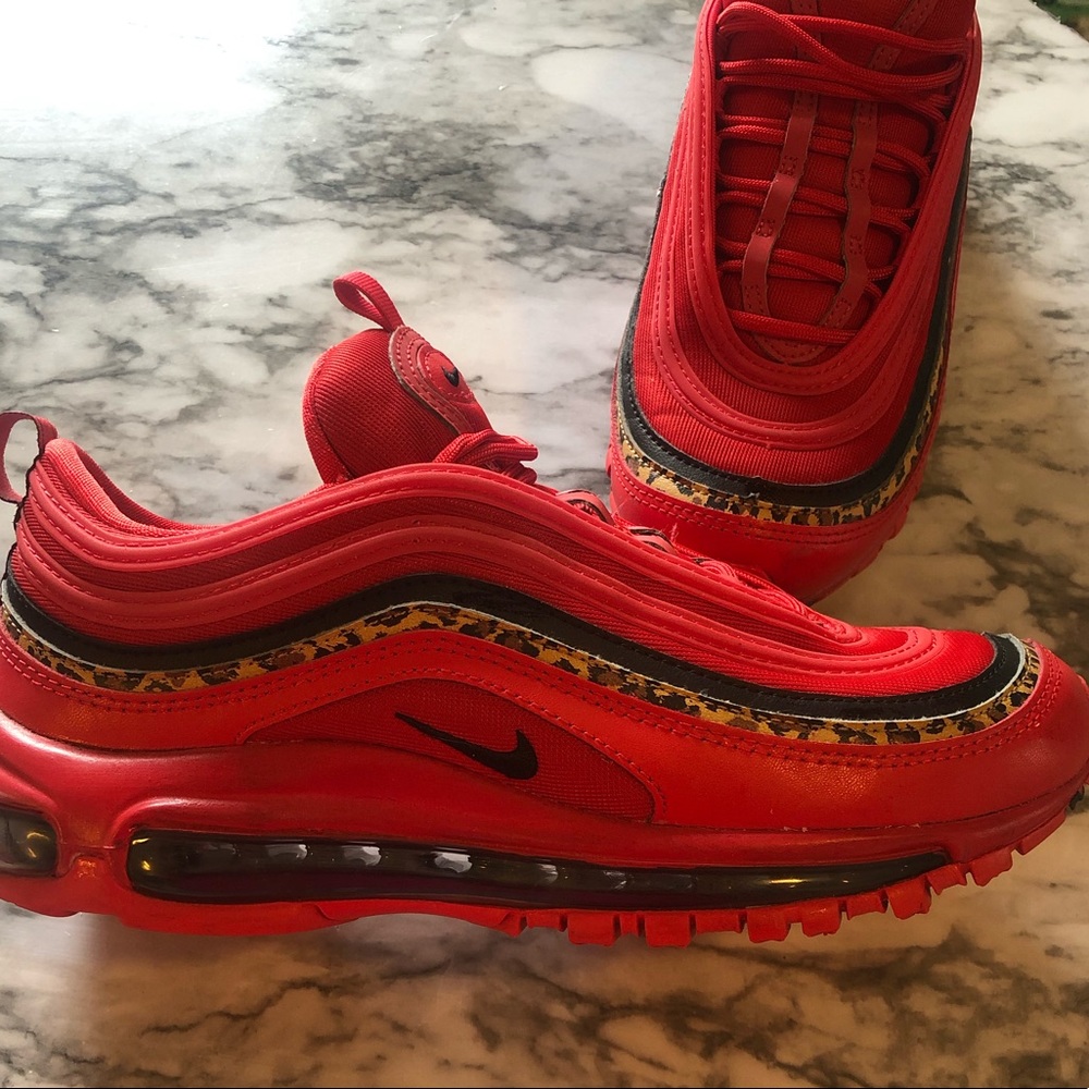 ❤️Nike Air Max 97 Leopard & Red❤️